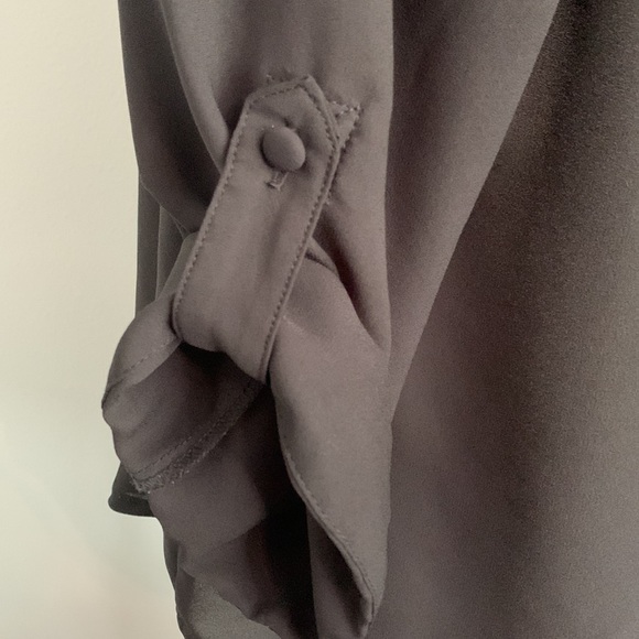 Torrid Black Georgette Blouse! EUC! Size 00X - Picture 5 of 6